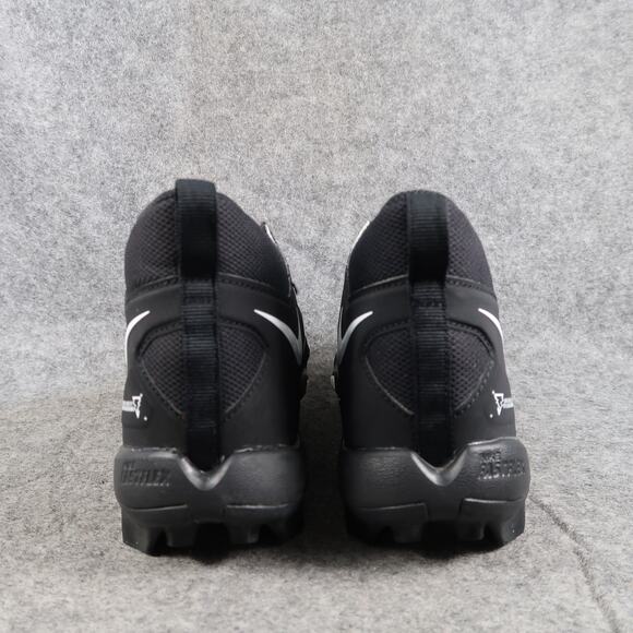 Nike Shoes Youth 6Y Football Cleats Alpha Menace 3 Shark Black White Lace Up - Picture 5 of 14